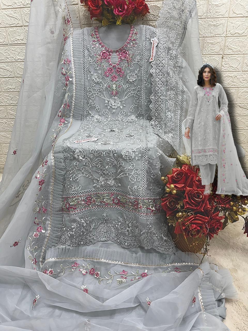 Fepic Rosemeen Designer Pakistani Suit D.No.C-1759-B