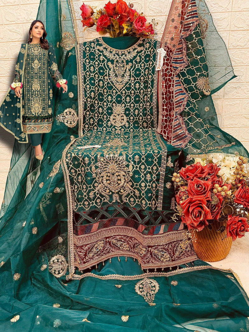 Fepic Rosemeen Designer Pakistani Suit D.No.C-1735-C
