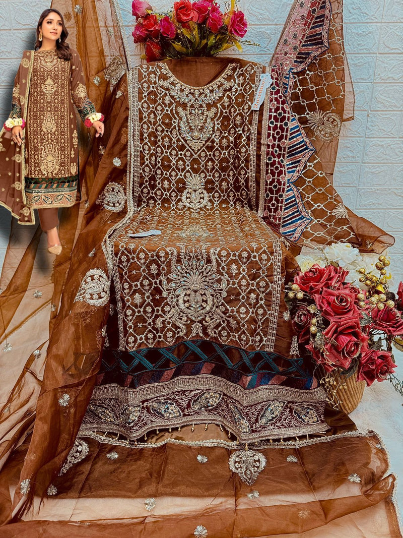 Fepic Rosemeen Designer Pakistani Suit D.No.C-1735-A