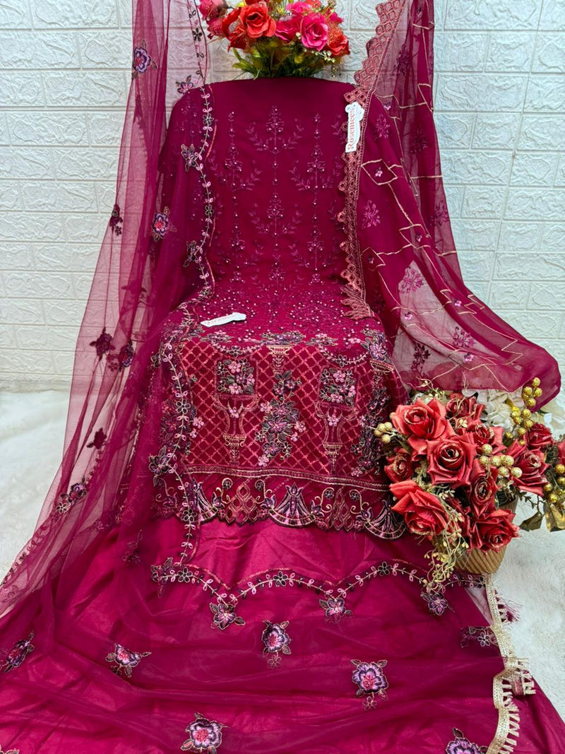 Fepic Rosemeen Heavy Embroidery Work Suit D.No.C-1779-A