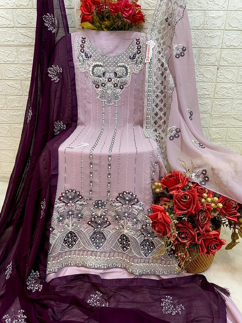 Fepic Rosemeen Designer Pakistani Suit D.No.C-1739-B