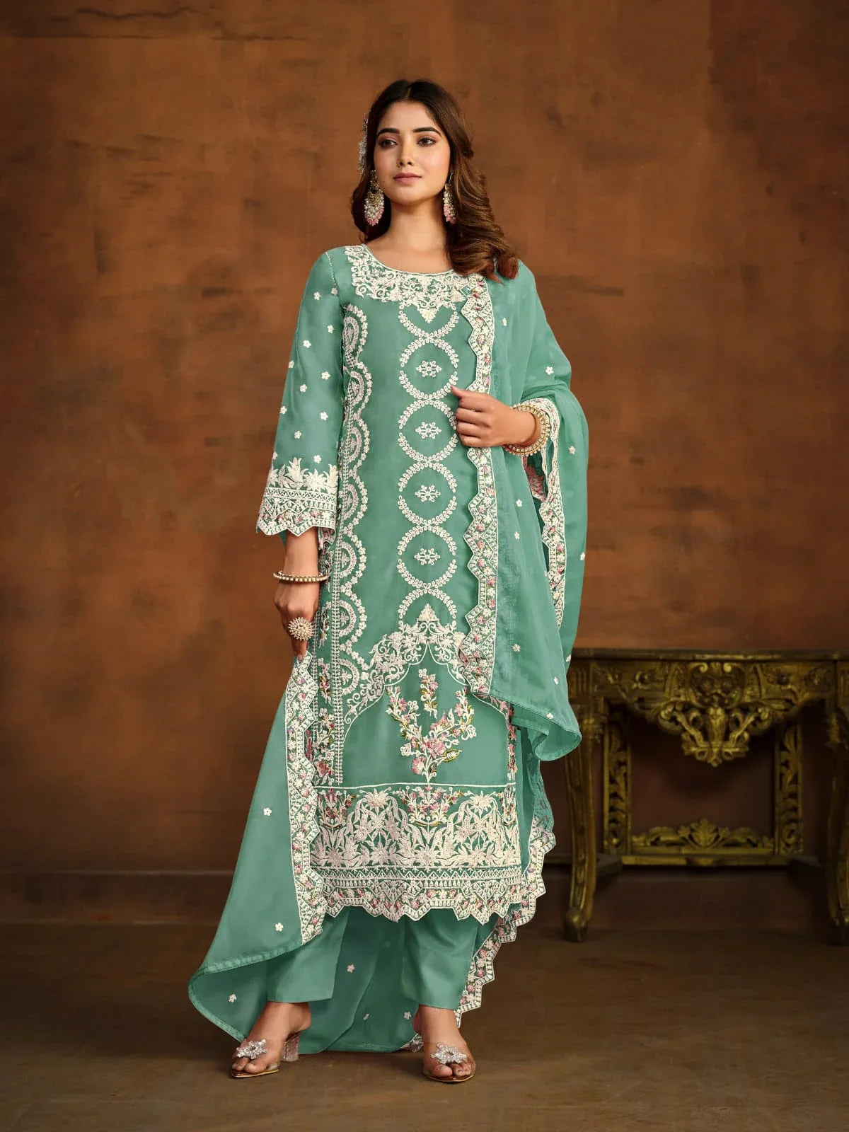 Designer Wedding Wear Anarkali Salwar Suit