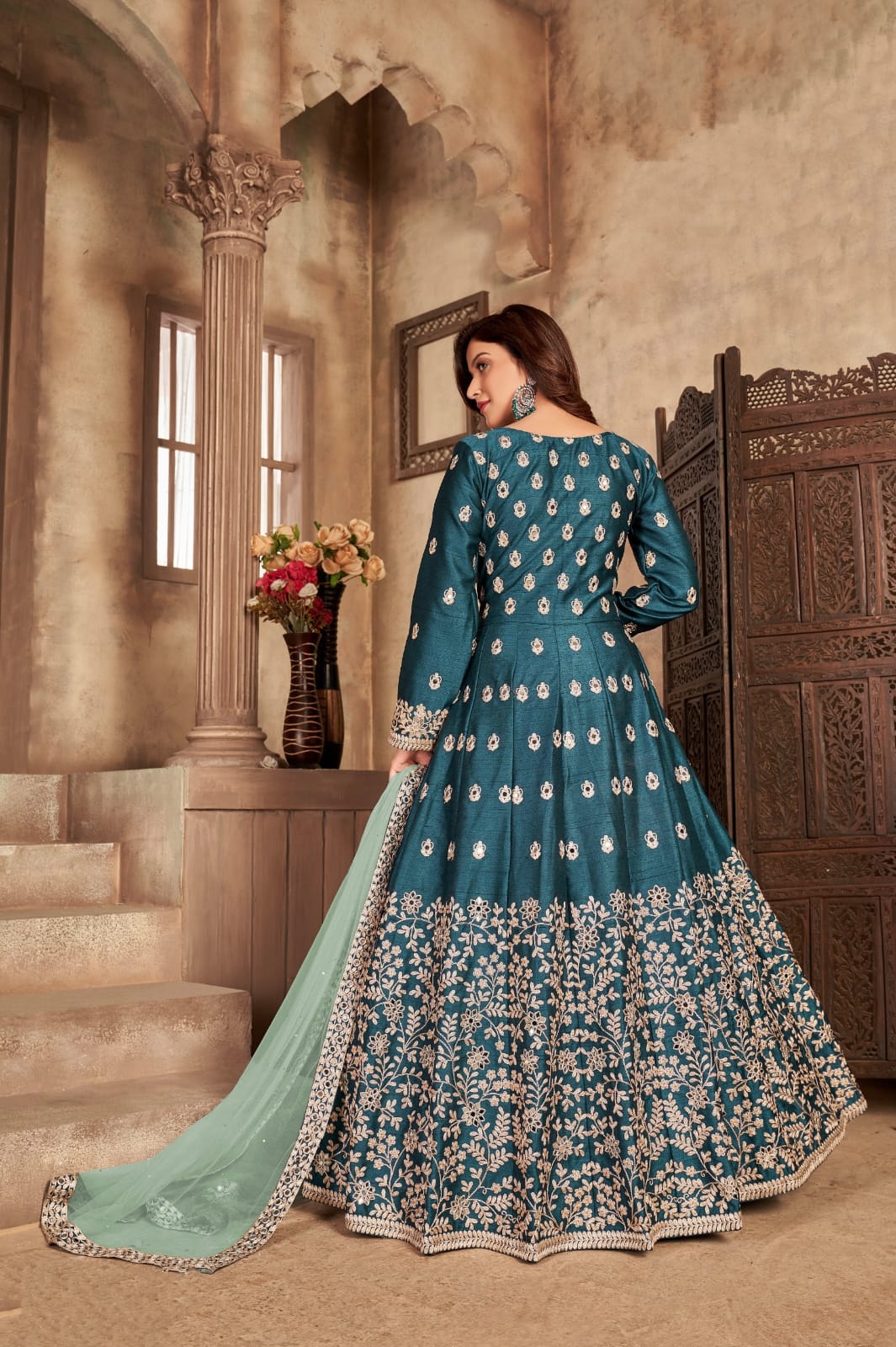 Designer Wedding Wear Latest Anarkali Salwar Suit