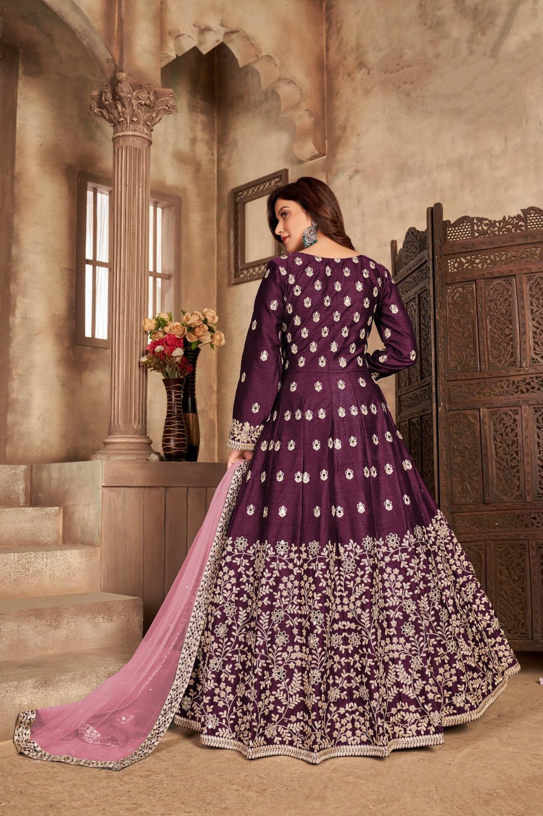 Designer Wedding Wear Latest Anarkali Salwar Suit