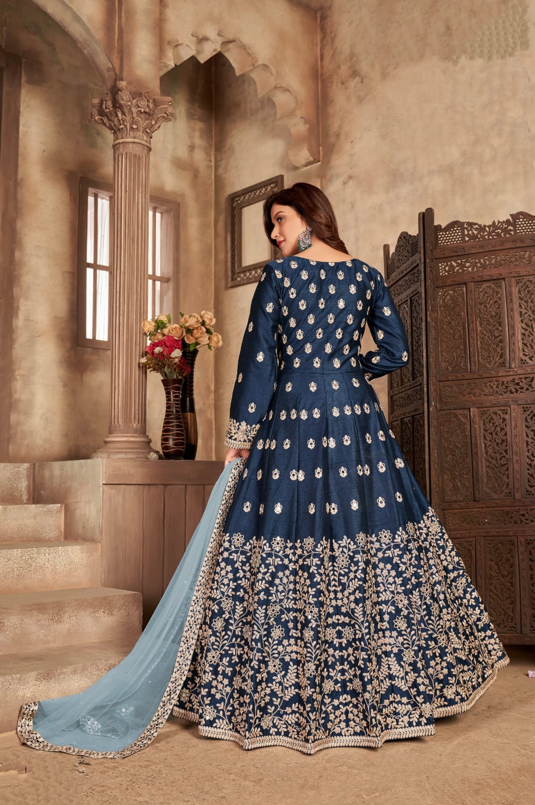Designer Wedding Wear Latest Anarkali Salwar Suit