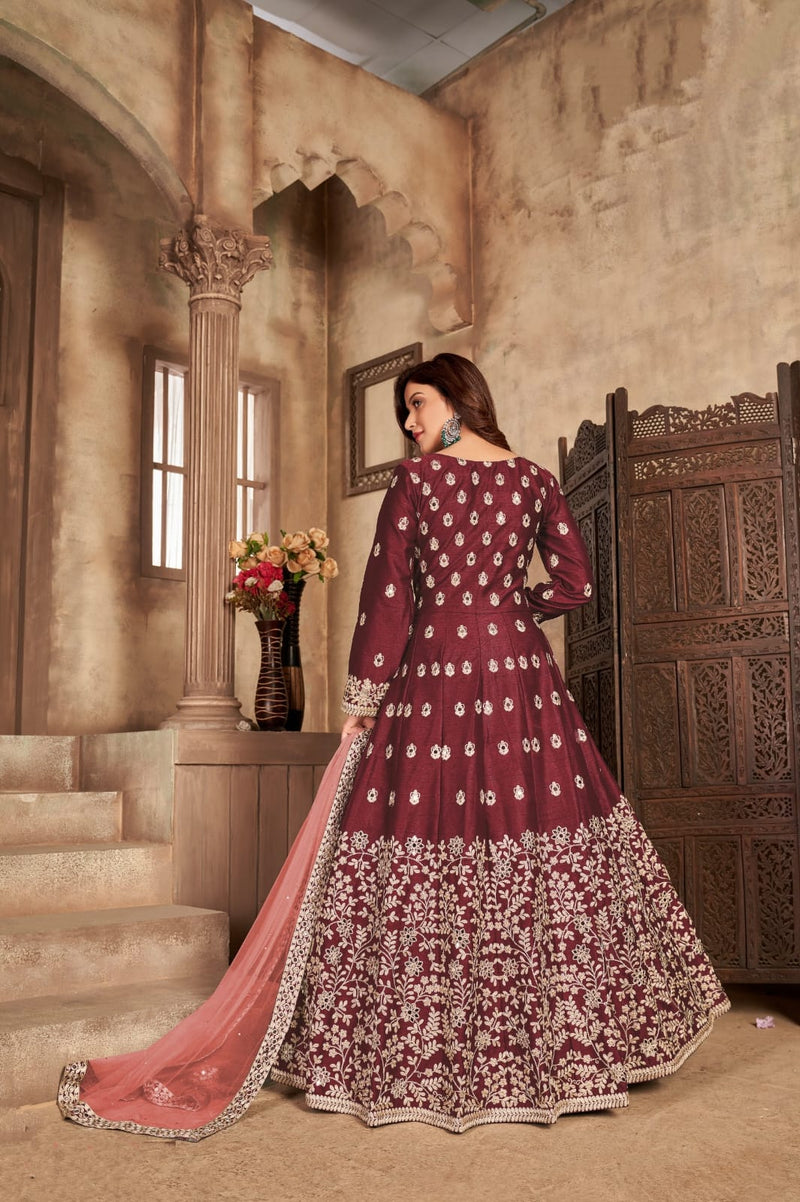 Designer Wedding Wear Latest Anarkali Salwar Suit