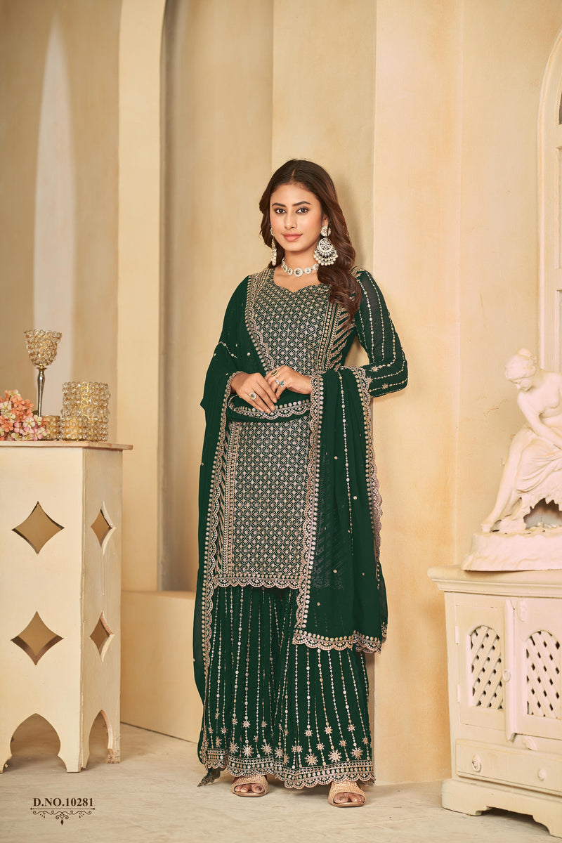 Designer Wedding Wear Latest Anarkali Salwar Suit