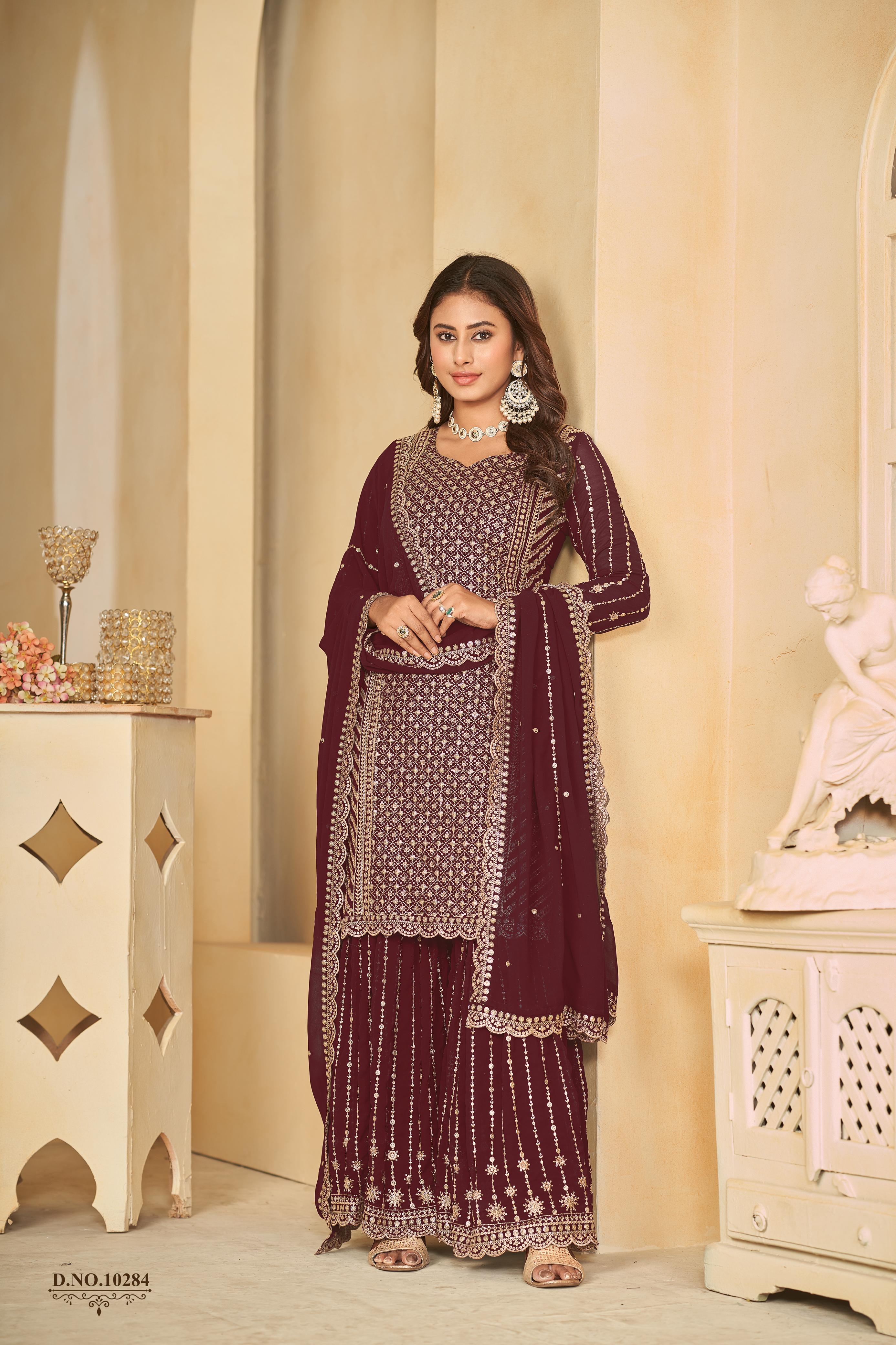 Designer Wedding Wear Latest Anarkali Salwar Suit