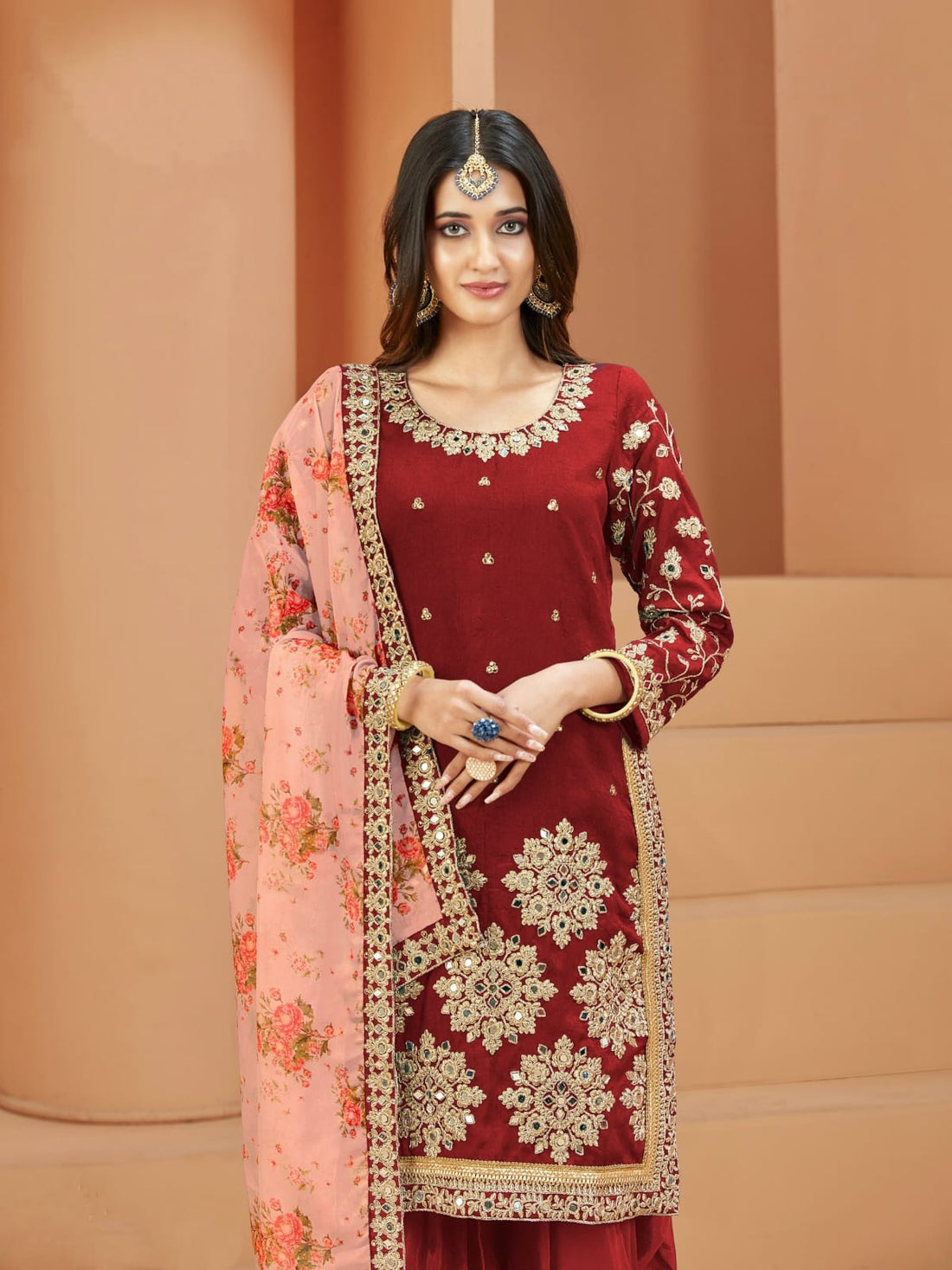 Beutiful Designer Wedding Wear Anarkali Suit
