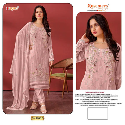 Fepic Rosemeen Festive Wear Salwar Suit D.No.C-1665-G