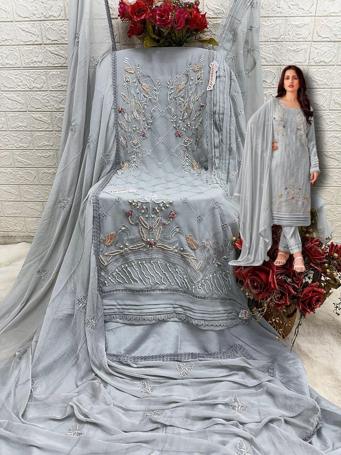 Fepic Rosemeen Festive Wear Salwar Suit D.No.C-1665-F