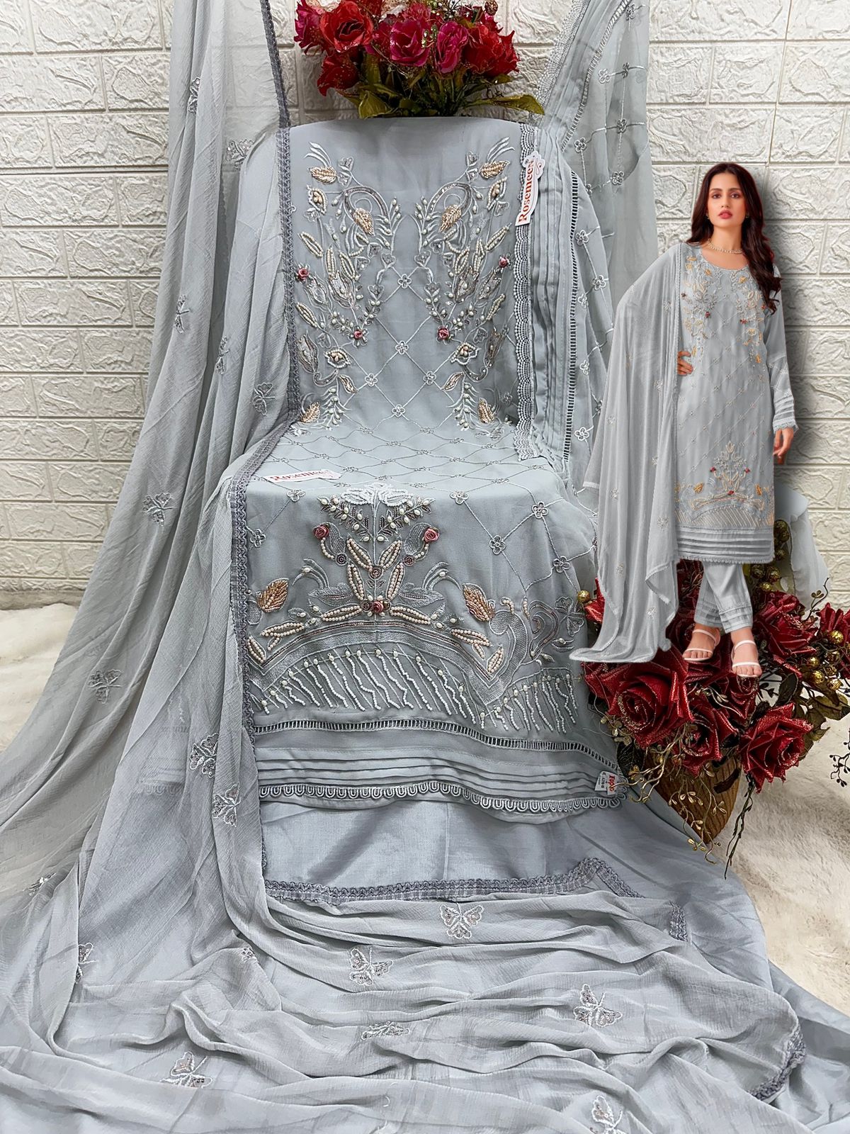 Fepic Rosemeen Festive Wear Salwar Suit D.No.C-1665-F