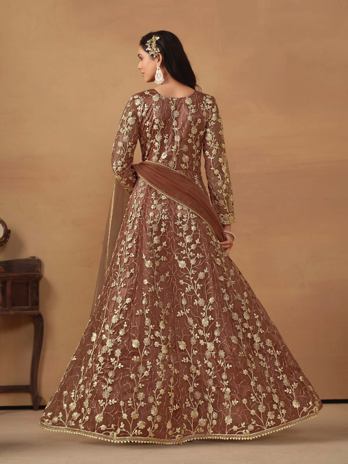 Beautiful Designer Wedding Wear Latest Anarkali Salwar Suit