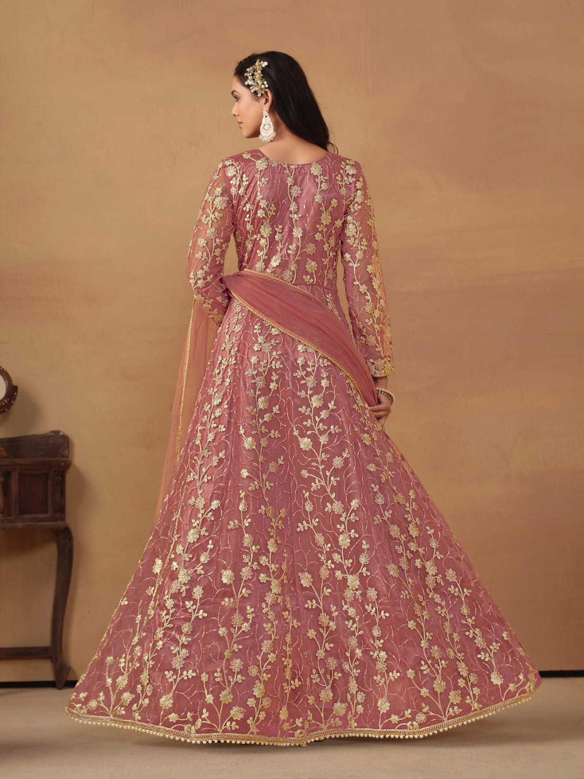 Beautiful Designer Wedding Wear Latest Anarkali Salwar Suit
