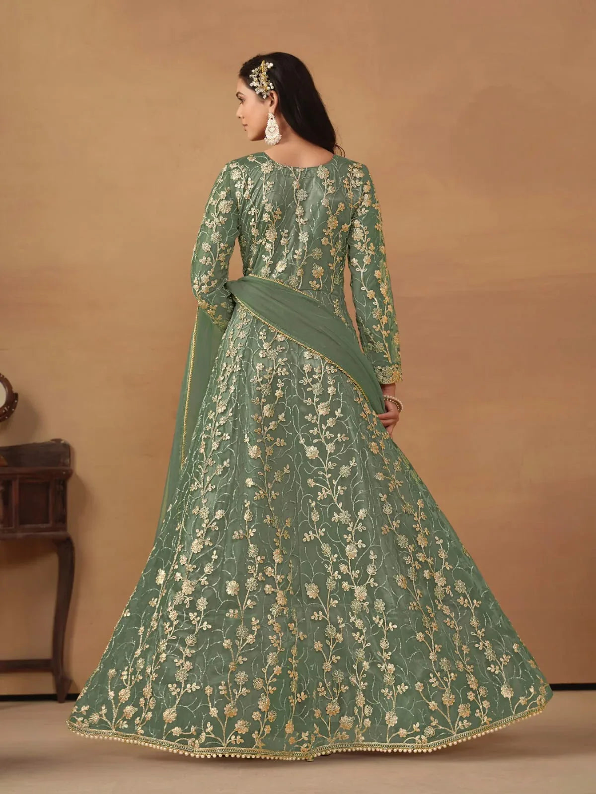 Beautiful Designer Wedding Wear Latest Anarkali Salwar Suit