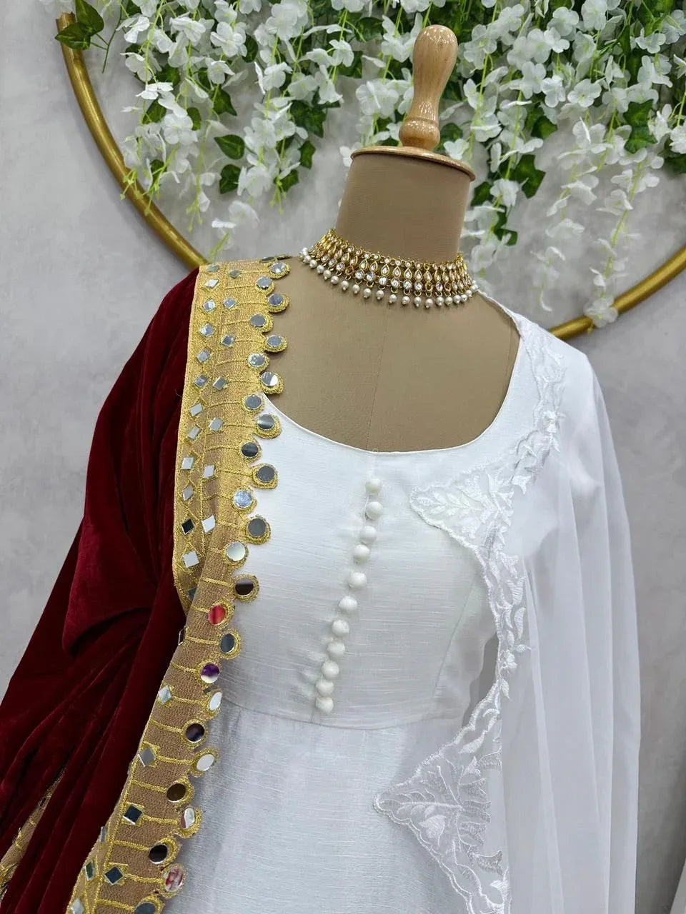 Designer Party Wear Velvet Salwar Suit