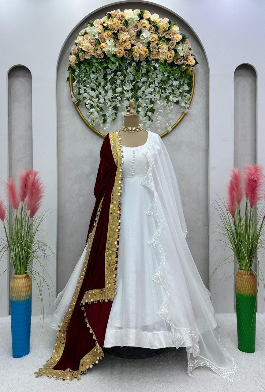 Designer Party Wear Velvet Salwar Suit