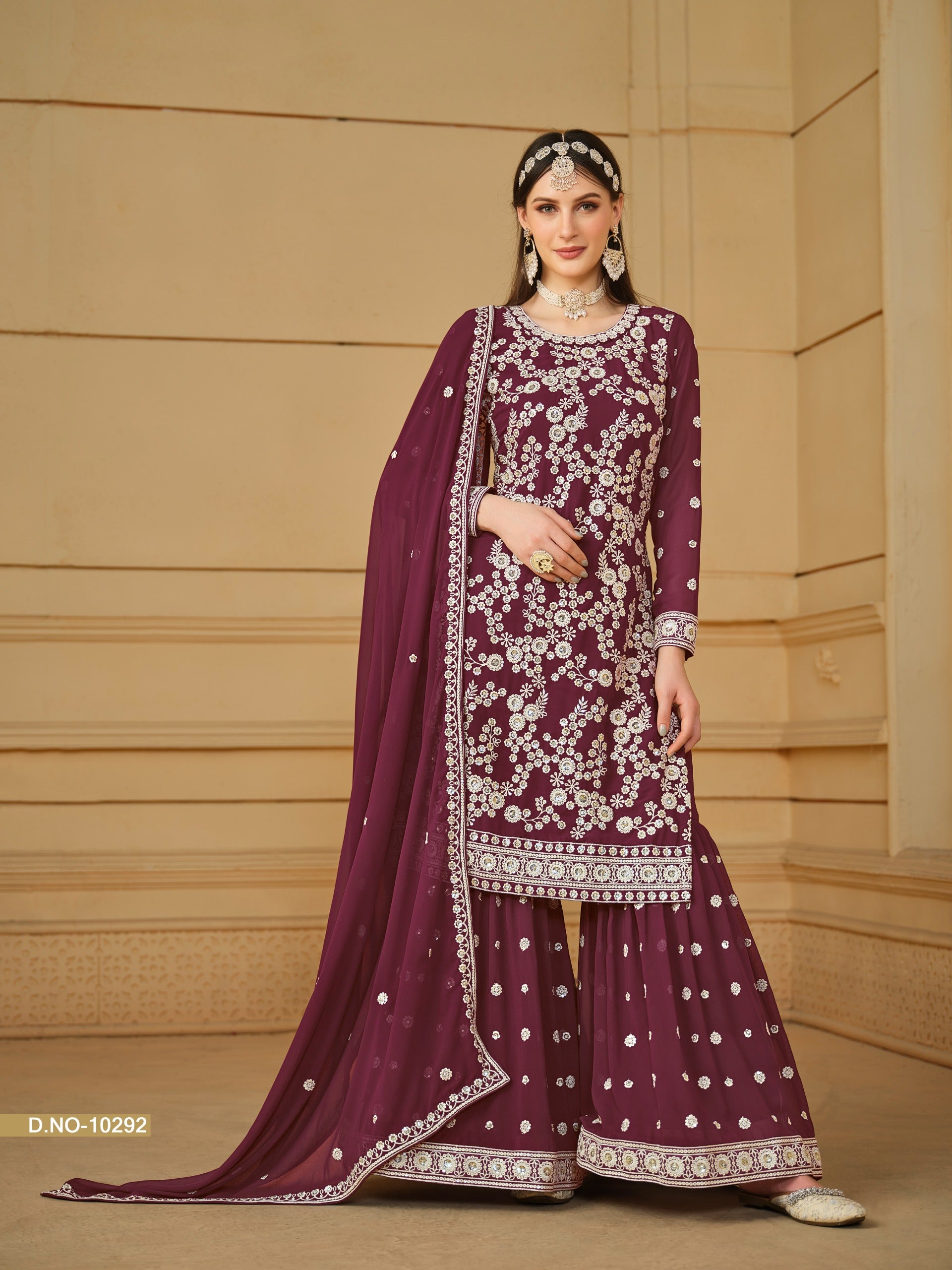 Designer Wedding Wear Latest Punjabi Style Salwar Suit