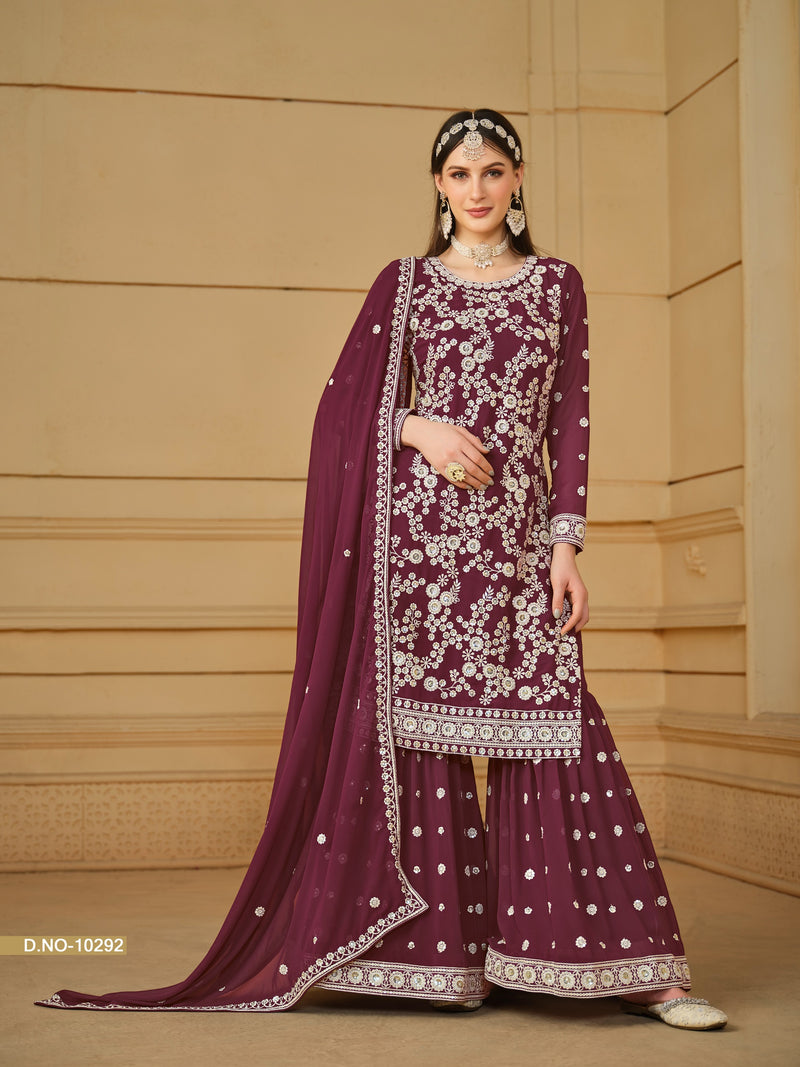 Designer Wedding Wear Latest Punjabi Style Salwar Suit