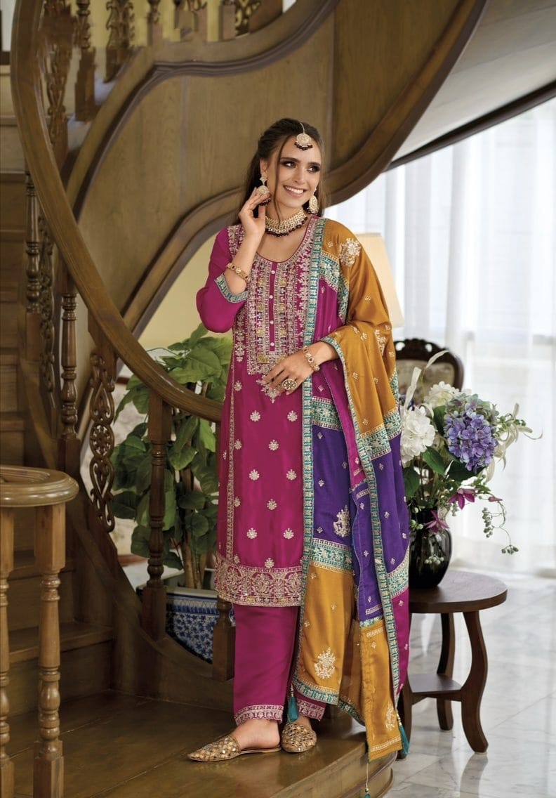 Designer Occasion Wear Latest Punjabi Style Salwar Suit