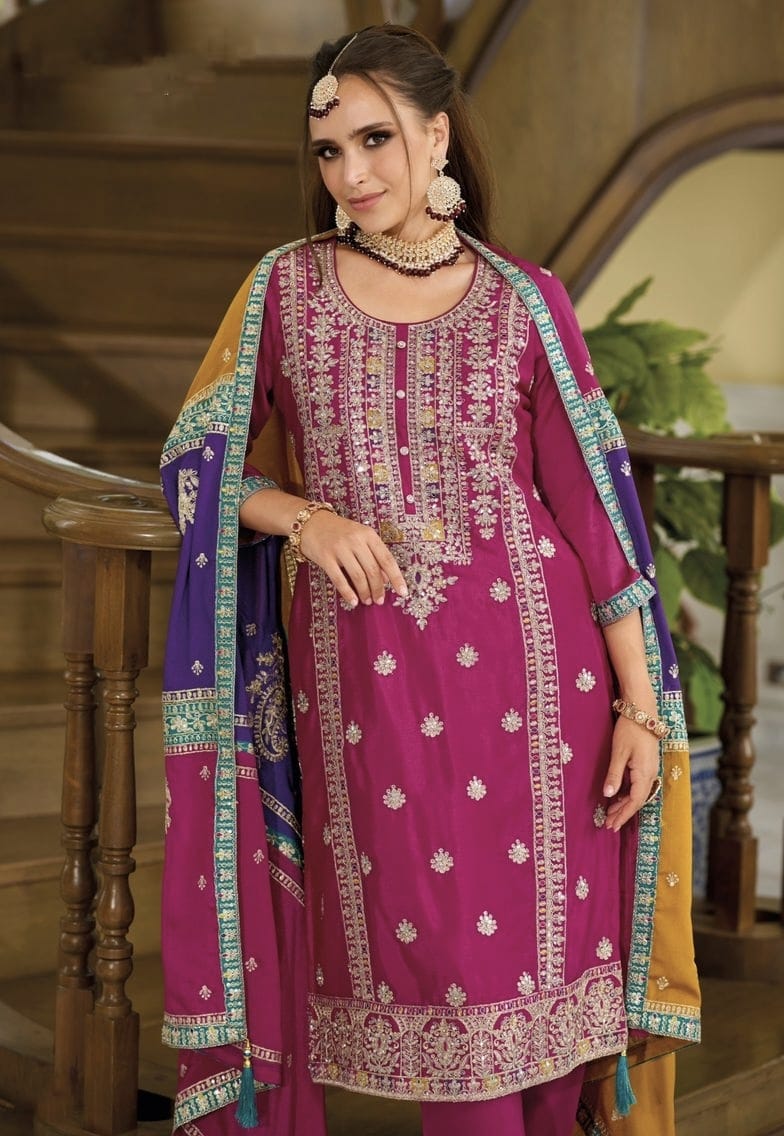 Designer Occasion Wear Latest Punjabi Style Salwar Suit