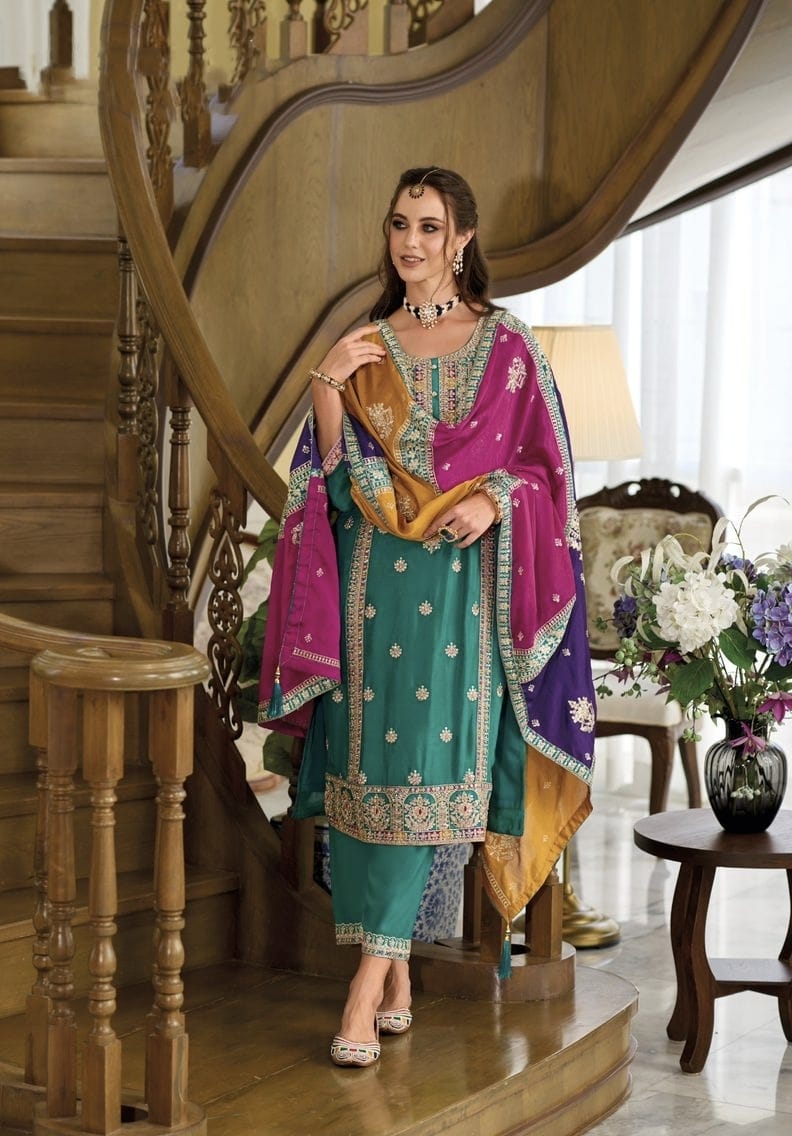 Designer Occasion Wear Latest Punjabi Style Salwar Suit