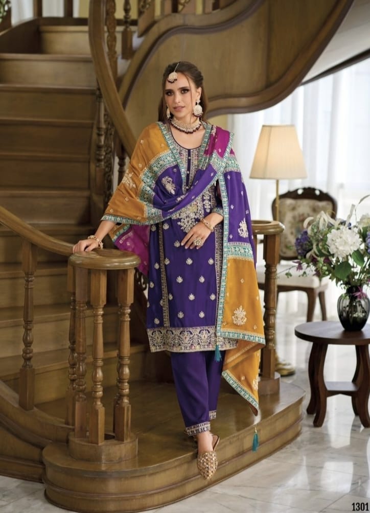 Designer Occasion Wear Latest Punjabi Style Salwar Suit