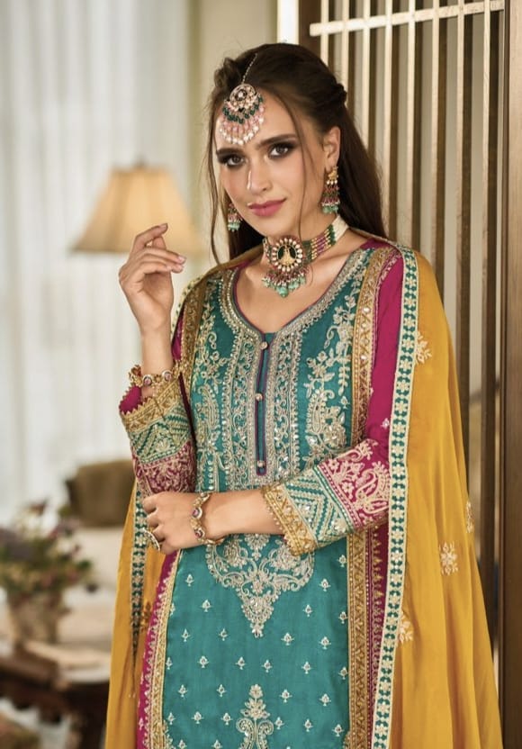 Party Wear Designer Latest Pakistani Style Salwar Suit