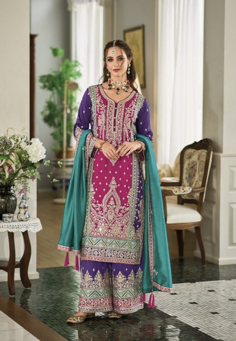 Party Wear Designer Latest Pakistani Style Salwar Suit