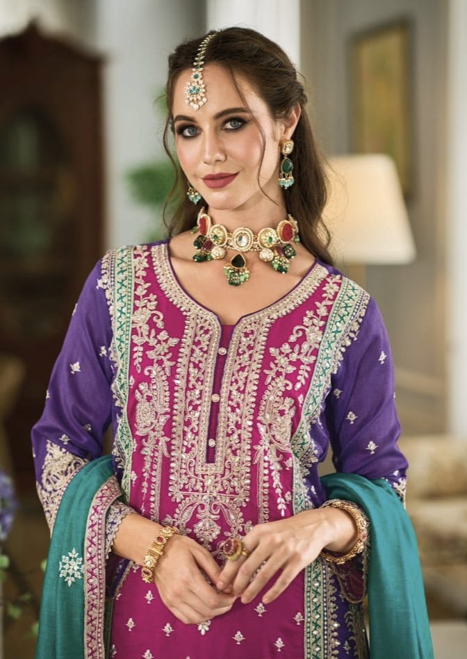 Party Wear Designer Latest Pakistani Style Salwar Suit