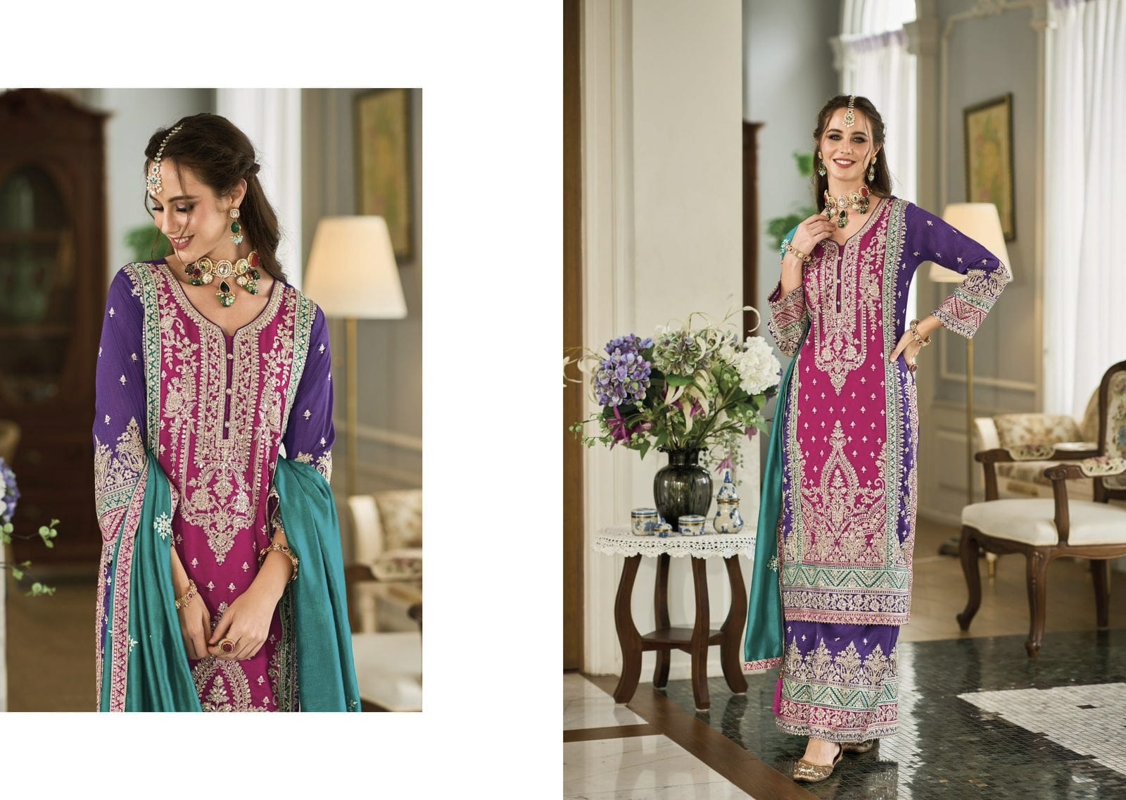 Party Wear Designer Latest Pakistani Style Salwar Suit