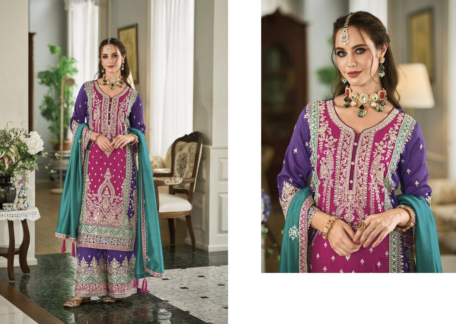 Party Wear Designer Latest Pakistani Style Salwar Suit