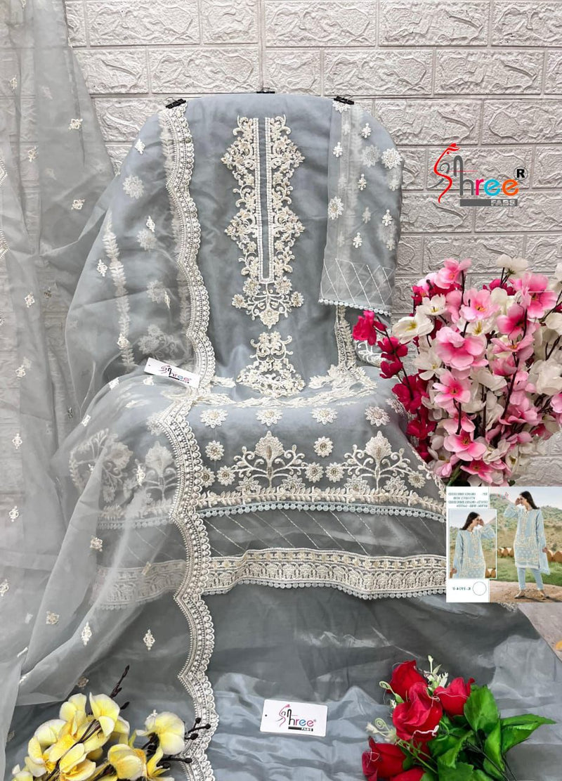 Shree fab Designer Party Wear Pakistani Suit D.No.K-1914-F