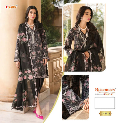 Fepic Rosemeen Designer Occasion Wear Suit D.No.C-1712