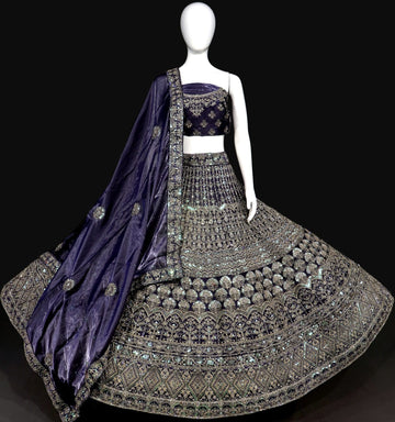 Beautiful Designer Wedding Wear Bridal Lehenga