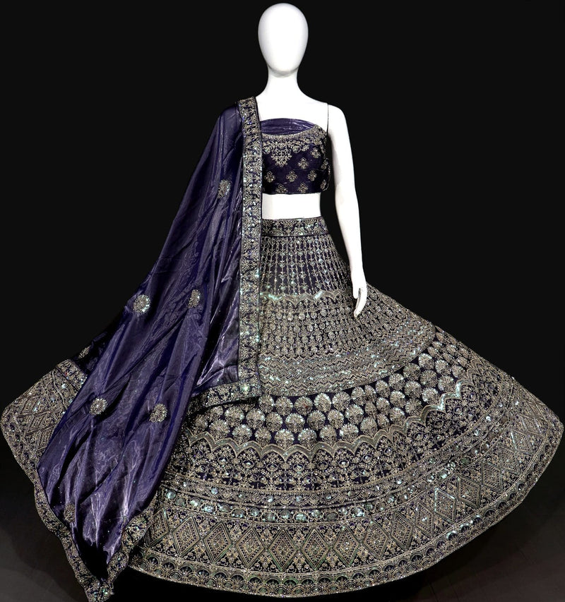 Beautiful Designer Wedding Wear Bridal Lehenga
