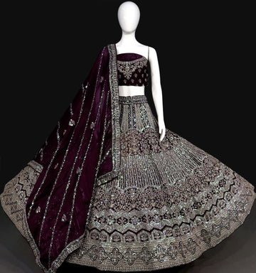 Beautiful Designer Wedding Wear Bridal Lehenga