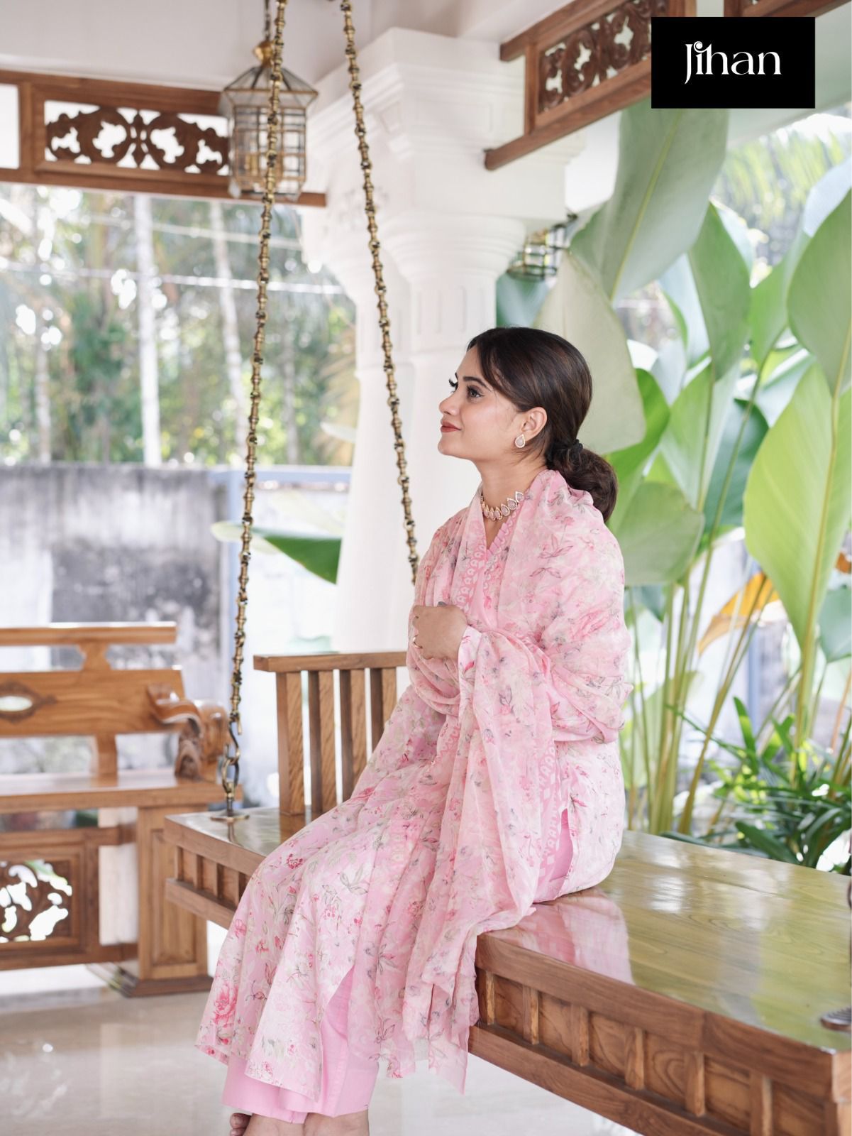 Jihan Imperial Vol 1 Pure Cotton Lawn D.No.3398