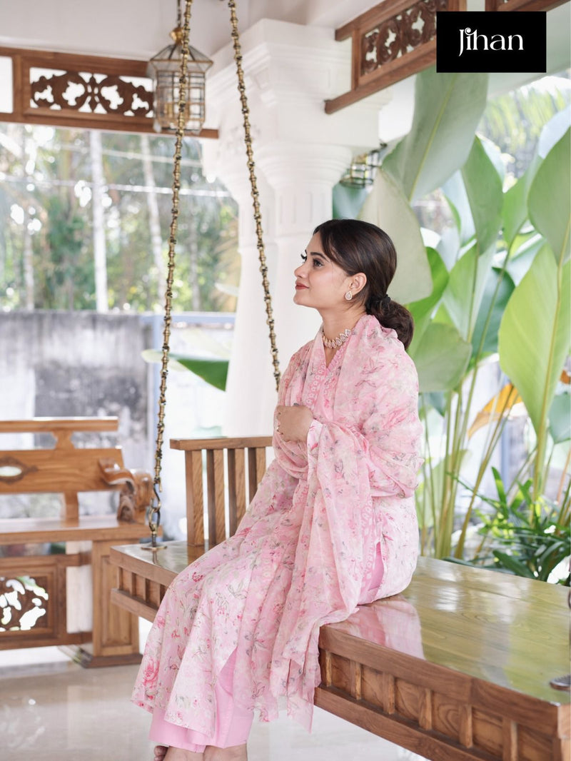 Jihan Imperial Vol 1 Pure Cotton Lawn D.No.3398