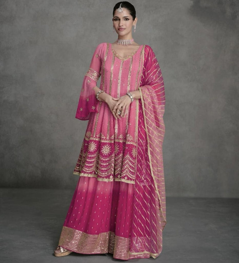 Designer Wedding Wear Latest Anarkali Style Salwar Suit