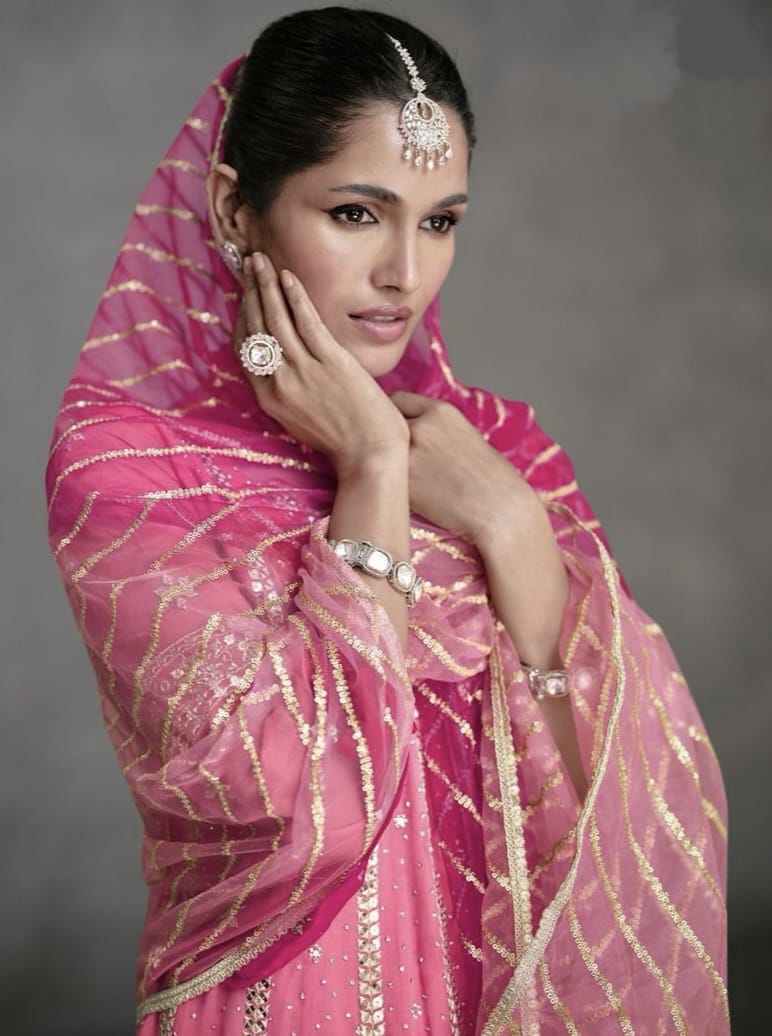 Designer Wedding Wear Latest Anarkali Style Salwar Suit