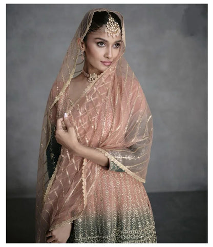 Designer Wedding Wear Latest Anarkali Style Salwar Suit