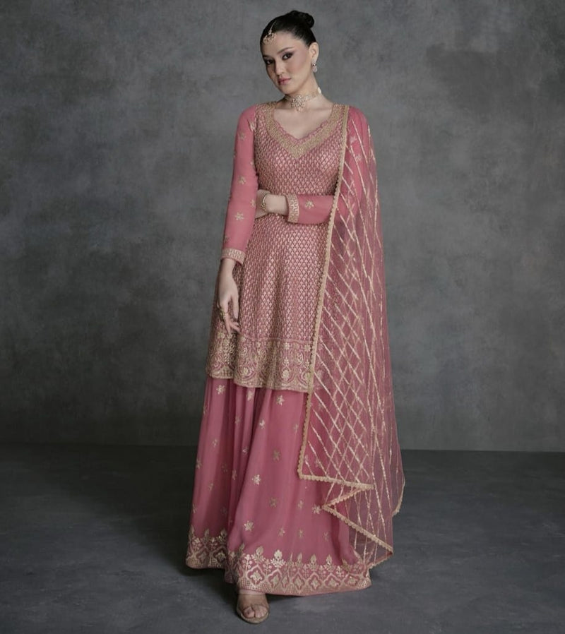 Designer Wedding Wear Latest Anarkali Style Salwar Suit