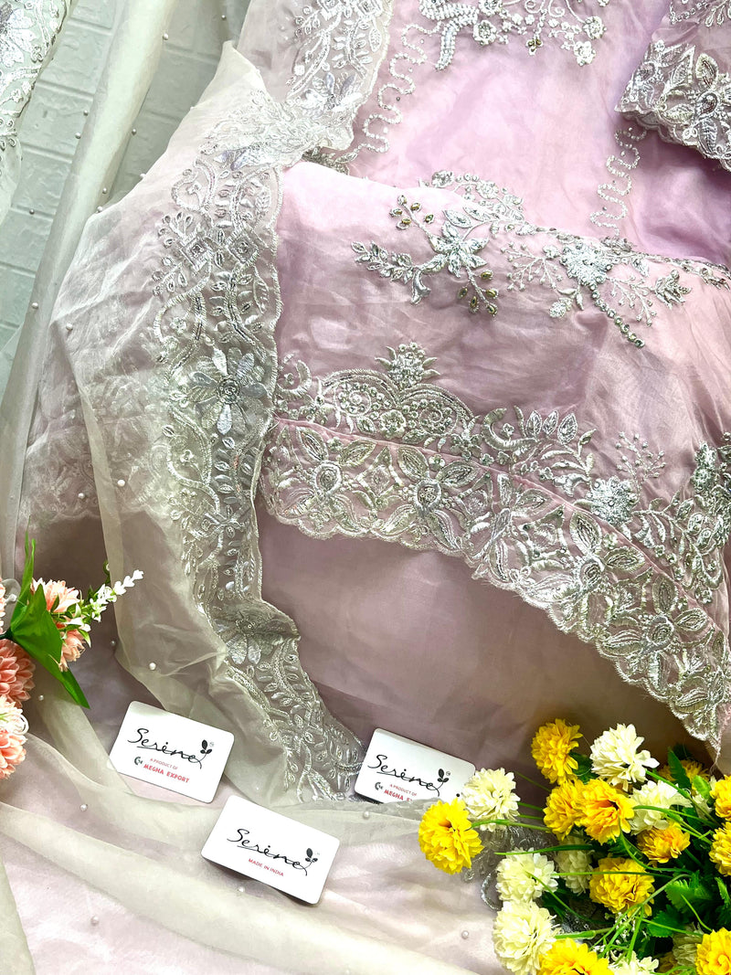 Serine Designer Pakistani Salar Suit D.No.S-224-A