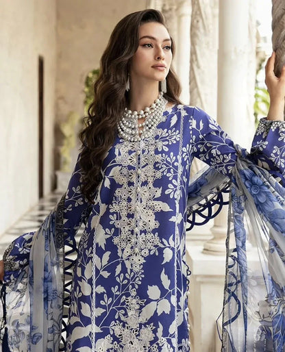 Shree Fab Riwayat Nx Vol 2 Luxury Lawn D.No.3395