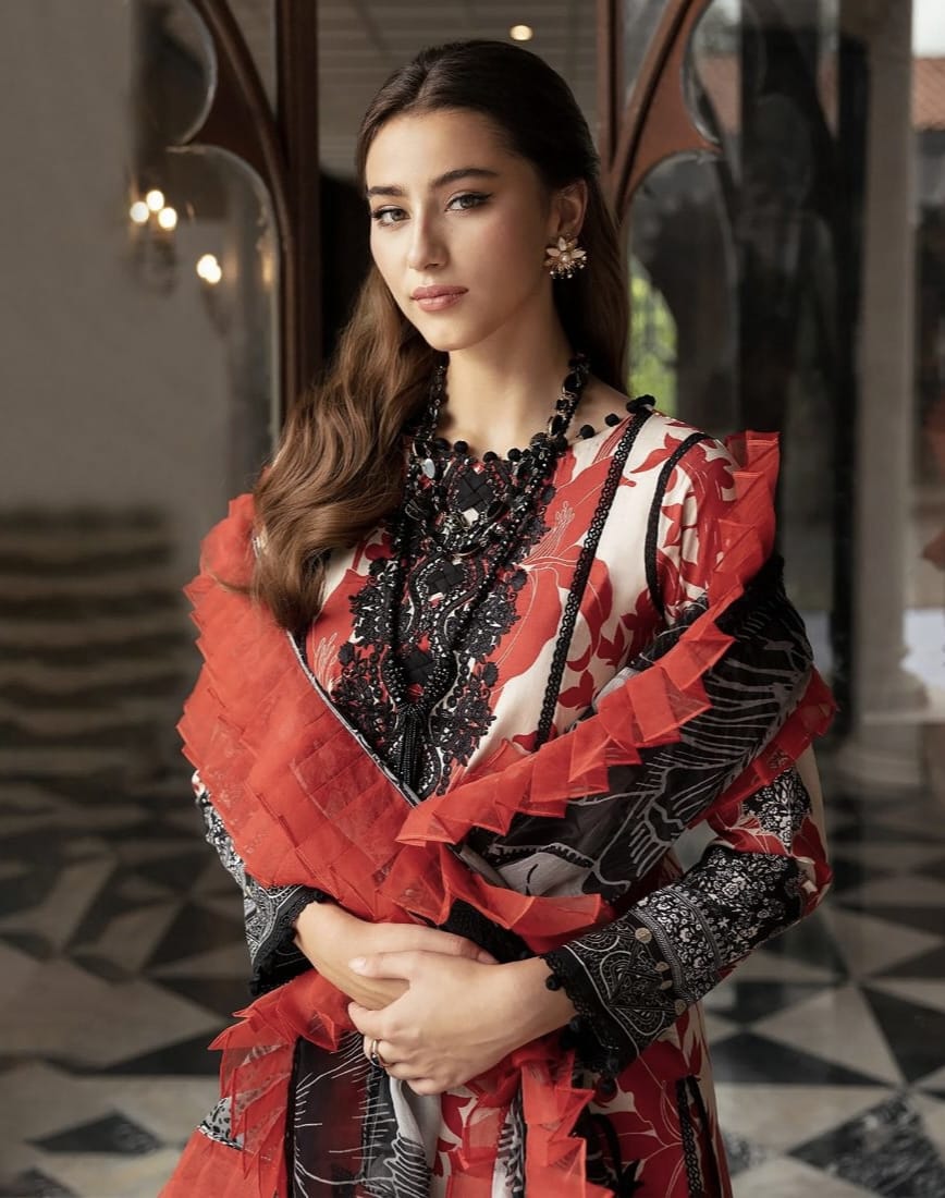 Shree Fab Riwayat Nx Vol 2 Luxury Lawn D.No.3394