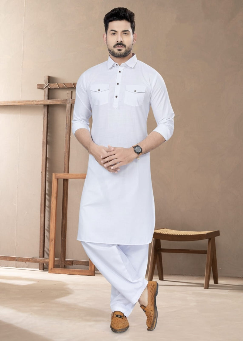 Pathani Vol 1 Cotton Pathani Kurta With Pajama