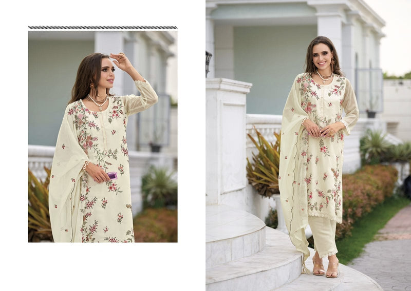 Designer Wedding Wear Latest White Colour Salwar Suit