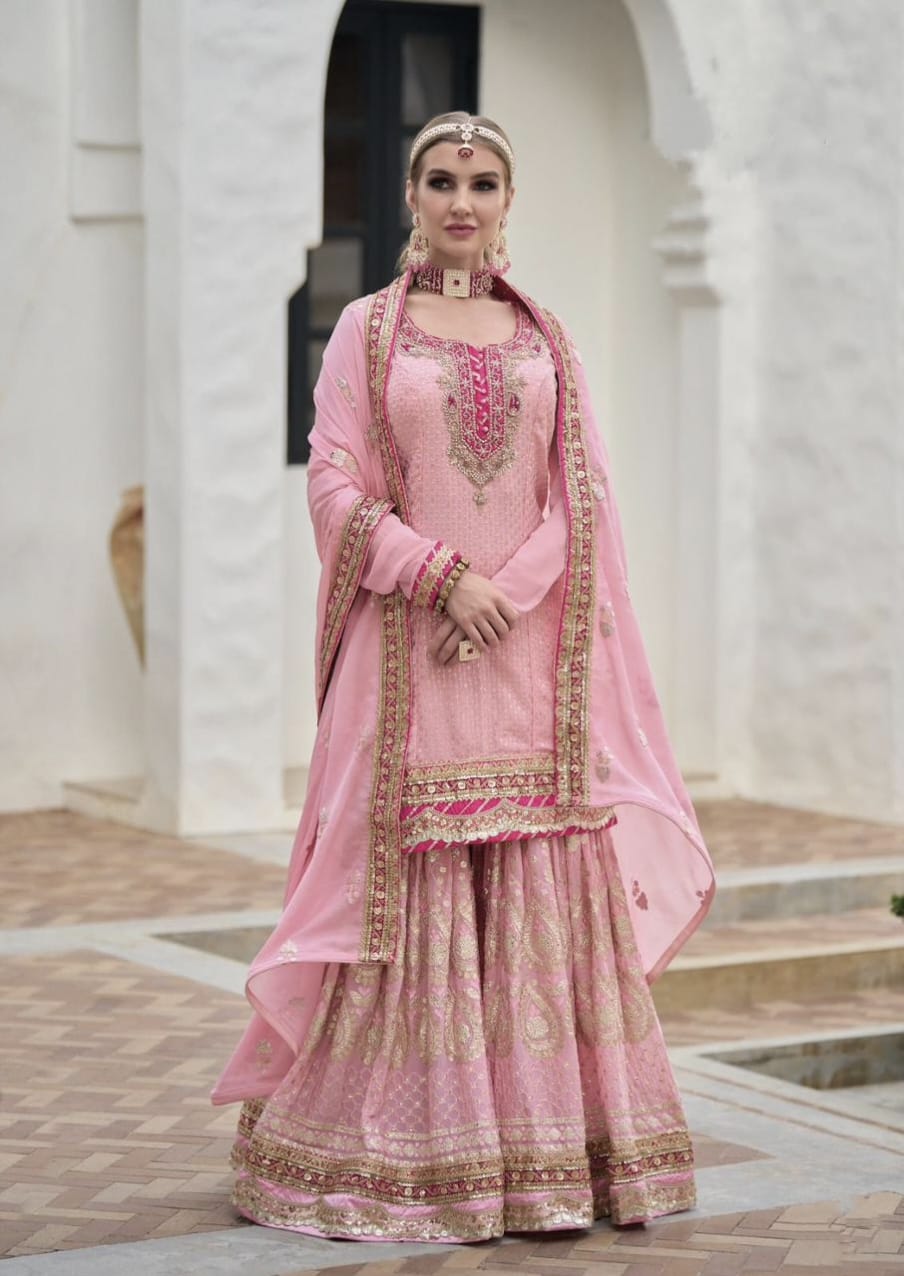 Designer Ocassion Wear Punjabi Style Salwar Suit