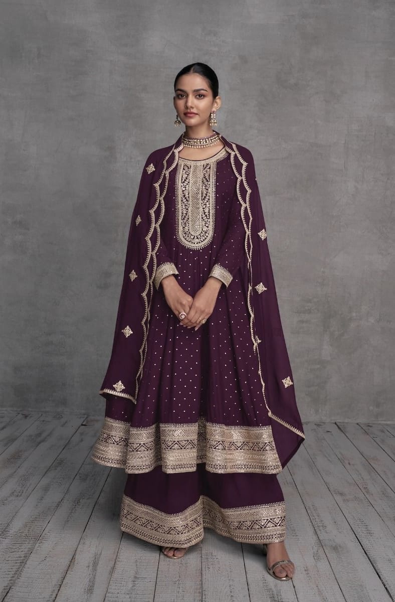 Designer Occasion Wear Anarkali Style Salwar Suit